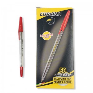 Długopis CORWINA czerwony