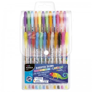 Długopisy żelowe 24 kolory...